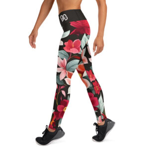 Floral Pattern Yoga Leggings